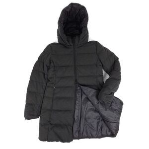 UNIQLO Stretch Down Puffer Coat Quilted Parka‎ Gray Hoodie Shell Jacket Gorpcore